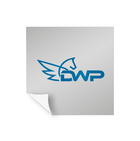 Artikelbild 1 des Artikels “Aufkleber Polymer 2D - weiß und transparent “