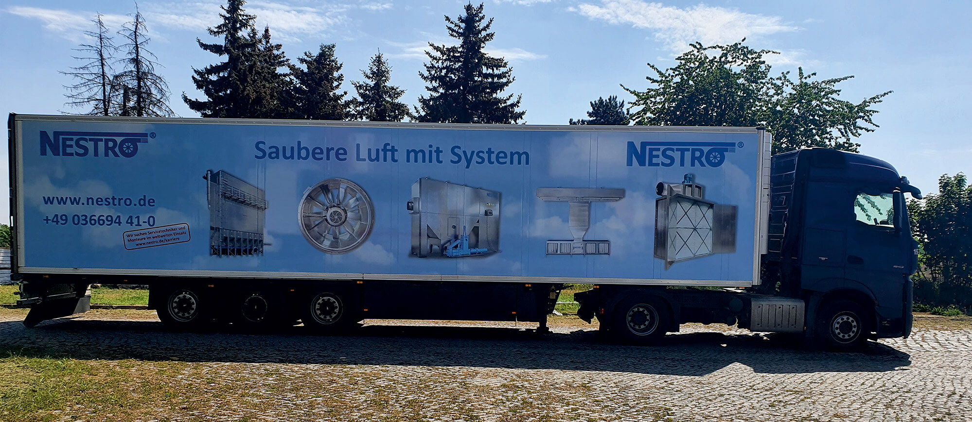 Banner Fahrzeugbeschriftung